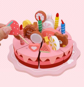 Großhandel B2B Rosa Torte Kuchen Spielzeug Küchenspielzeug